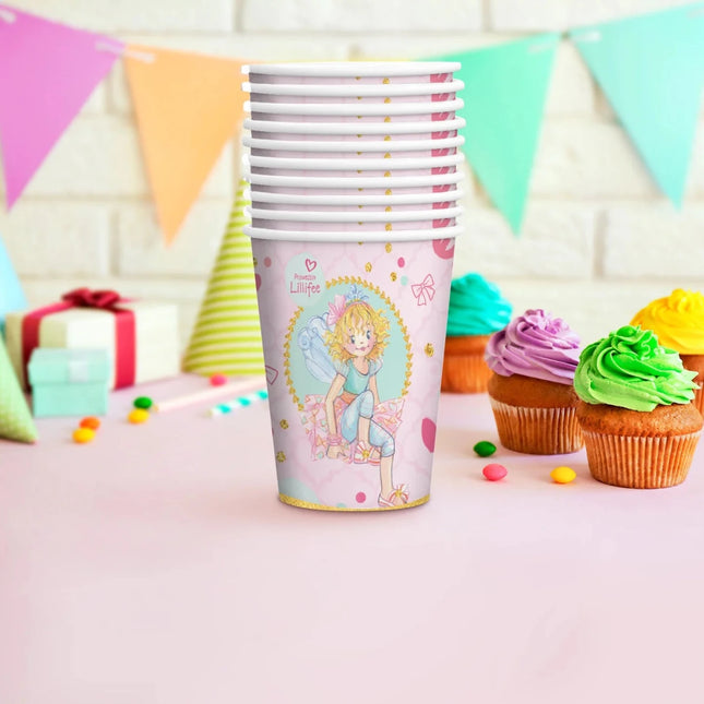 Prinses Lillifee Bekers 250ml 8st van VDV Benefit koop je bij Partywinkel