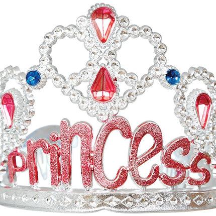 Prinses Tiara Zilver Kind van Fiestas Guirca koop je bij Partywinkel