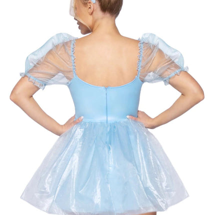 Prinsessen Jurk Blauw Dames Leg Avenue van Leg Avenue koop je bij Partywinkel