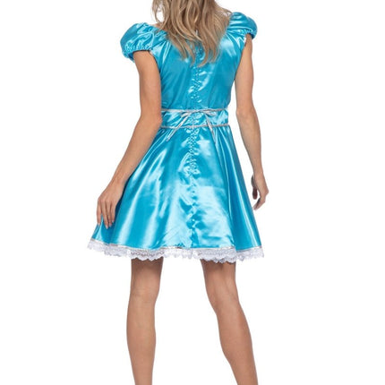 Prinsessen Jurk Blauw Dames Sexy van Wilbers & Wilbers koop je bij Partywinkel