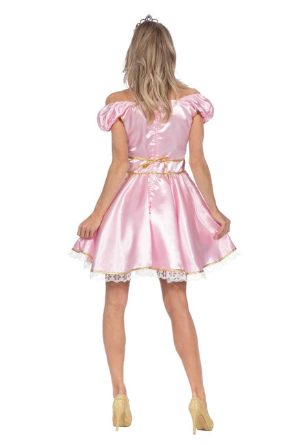 Prinsessen Jurk Roze Dames Sexy van Wilbers & Wilbers koop je bij Partywinkel