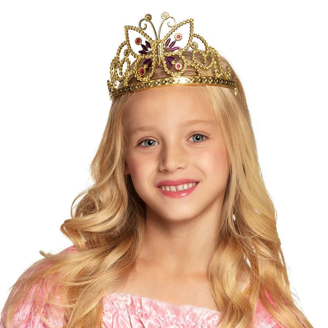 Prinsessen Kroon Meisje Willekeurig van Boland koop je bij Partywinkel