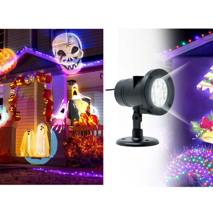 Projector Figuren Halloween En Kerst Inclusief 12 Slides van Fiestas Guirca koop je bij Partywinkel