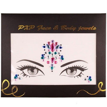 PXP Gezicht Sticker Face Jewels Model C van PXP Professional Colours koop je bij Partywinkel