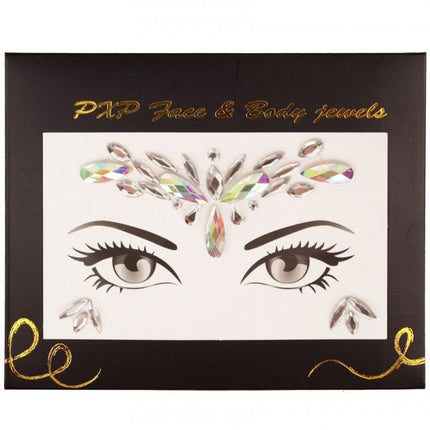 PXP Gezicht Sticker Face Jewels Model T van PXP Professional Colours koop je bij Partywinkel