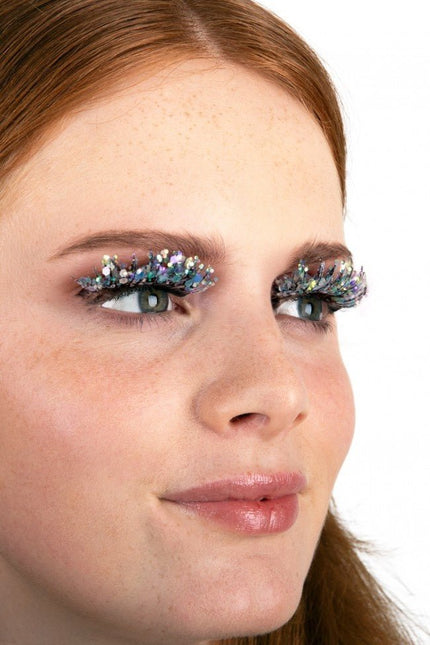 PXP Nep Wimpers Glitter Glow In The Dark Mermaid Calypso van PXP Professional Colours koop je bij Partywinkel