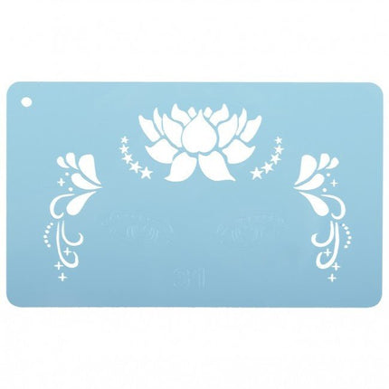 PXP Schmink Sjabloon Waterlelie van PXP Professional Colours koop je bij Partywinkel