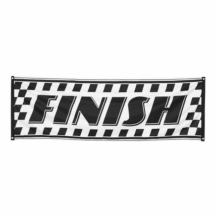 Race Finish Vlag 2,2m van Boland koop je bij Partywinkel