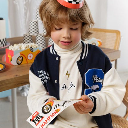 Race Stickers 6st van Partydeco koop je bij Partywinkel