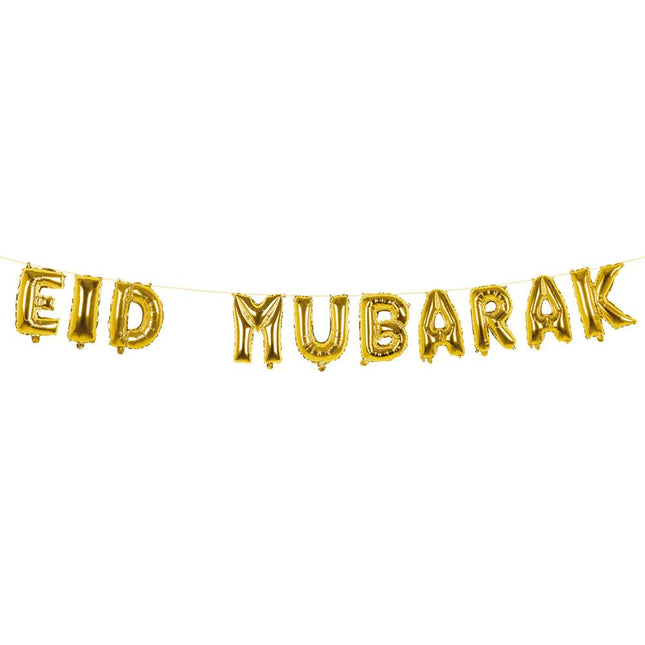 Ramadan Letterslinger Eid Mubarak 5m van Boland koop je bij Partywinkel