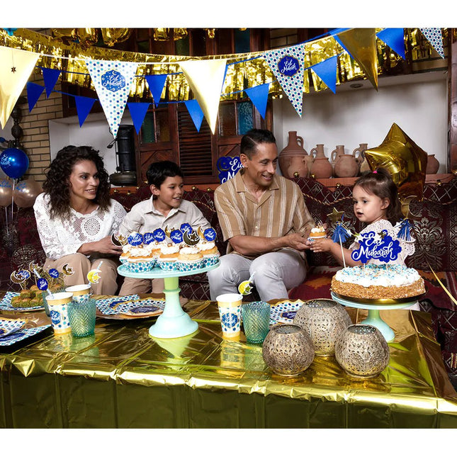 Ramadan Servetten Eid Mubarak 33cm 20 van Boland koop je bij Partywinkel