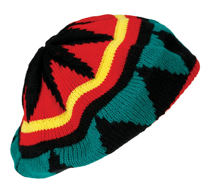Rasta Muts Rood Groen van Fiestas Guirca koop je bij Partywinkel