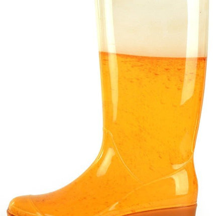 Regenlaarzen Bier Dames van PartyXplosion koop je bij Partywinkel