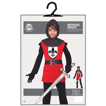 Ridder Kostuum Jongen Rood van Fiestas Guirca koop je bij Partywinkel