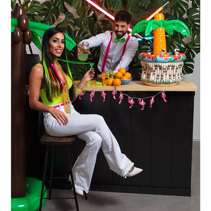 Riem Neon Roze 1,15m van Boland koop je bij Partywinkel