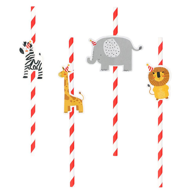 Rietjes Safari Papier 20cm van Boland koop je bij Partywinkel