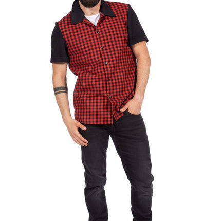 Rock N Roll 50S Blouse Heren van Wilbers & Wilbers koop je bij Partywinkel