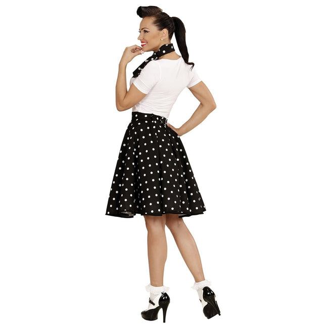 Rock N Roll 50S Verkleedset Zwart 2 delig van Widmann koop je bij Partywinkel