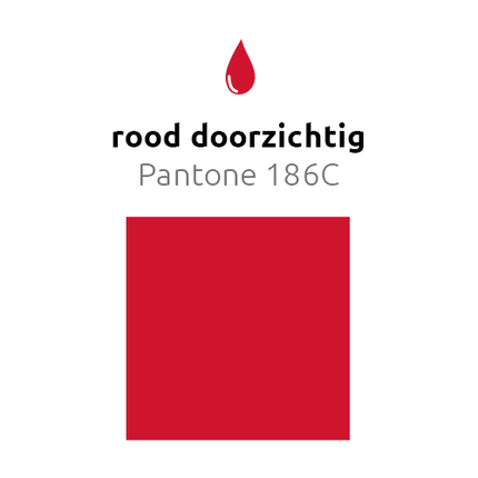 Rode Ballonnen Doorzichtig 30cm 10st van Balloonia koop je bij Partywinkel