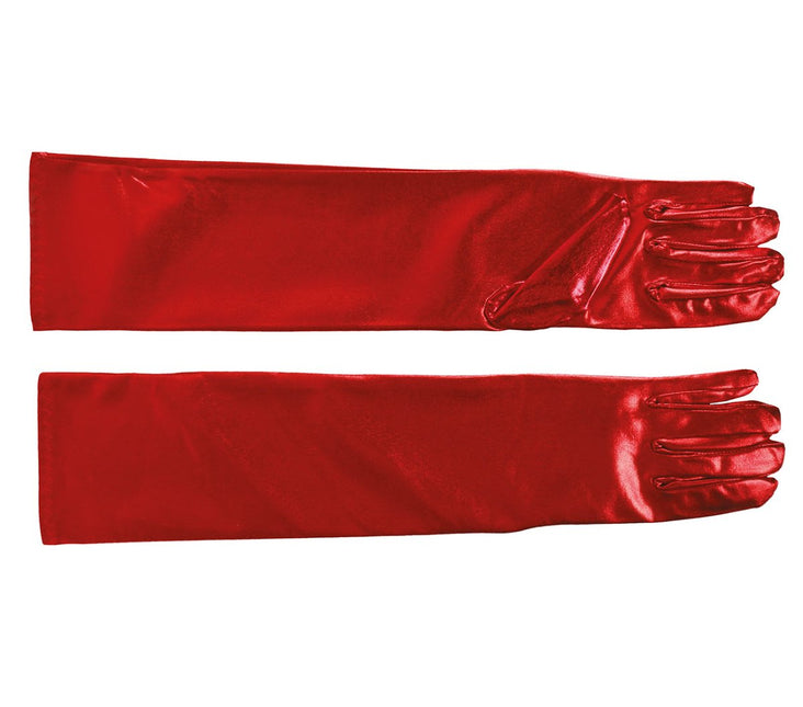 Rode Handschoenen 44cm van Fiestas Guirca koop je bij Partywinkel