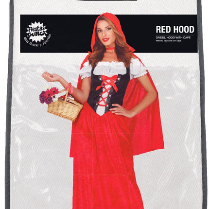 Rode Jurk Kap van Fiestas Guirca koop je bij Partywinkel