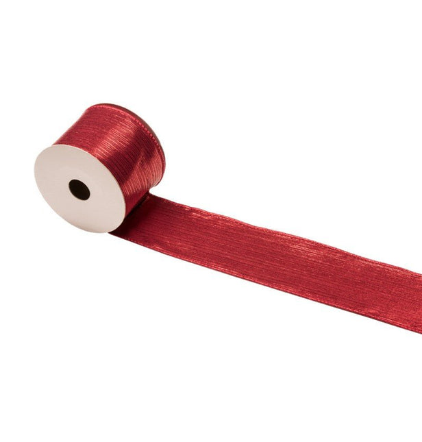 Rode Lint 6,3Cm 3m van CHAKS koop je bij Partywinkel