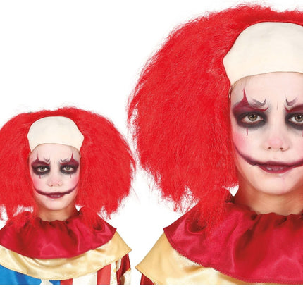 Rode Pruik Clown Kind van Fiestas Guirca koop je bij Partywinkel