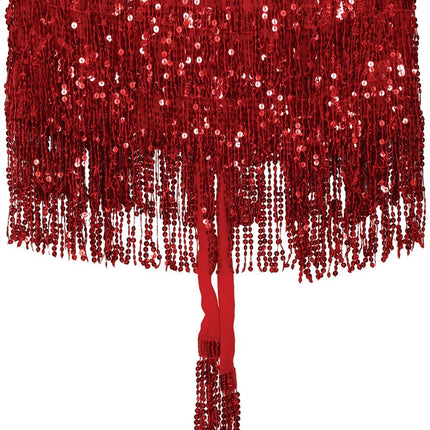 Rode Rok Pailletten van Fiestas Guirca koop je bij Partywinkel