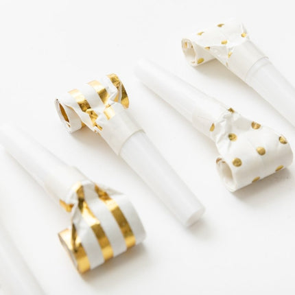 Roltongen Goud 6st van WeFiesta koop je bij Partywinkel