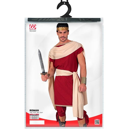 Romeins Kostuum Heren Rood Traditioneel van Widmann koop je bij Partywinkel