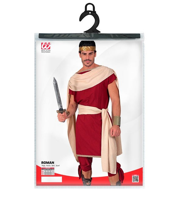 Romeins Kostuum Heren Rood Traditioneel van Widmann koop je bij Partywinkel