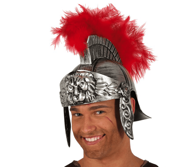 Romeinse Helm Zilver Kind van Fiestas Guirca koop je bij Partywinkel