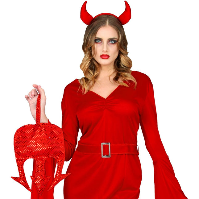 Rood Handtas Duivel van Widmann koop je bij Partywinkel