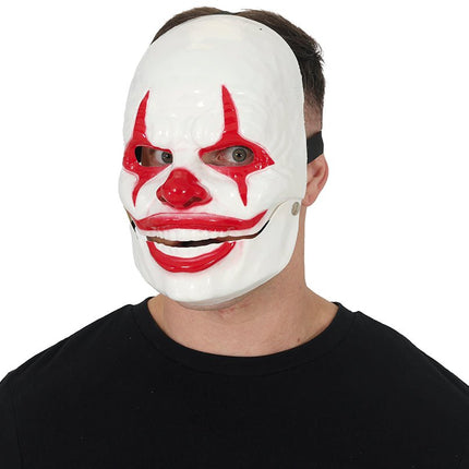 Rood Masker Lachende Clown van Fiestas Guirca koop je bij Partywinkel