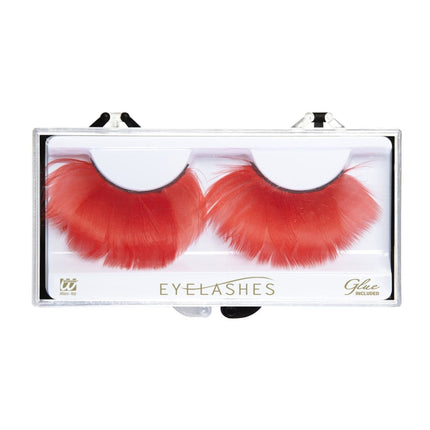 Rood Nep Wimpers van Widmann koop je bij Partywinkel