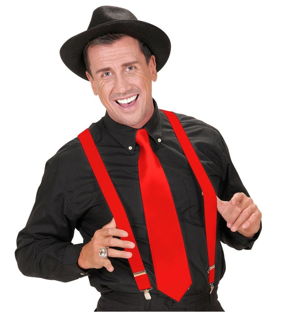 Rood Zilveren Bretels van Widmann koop je bij Partywinkel