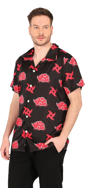 Rood Zwarte Blouse Heren Wolken van Fiestas Guirca koop je bij Partywinkel