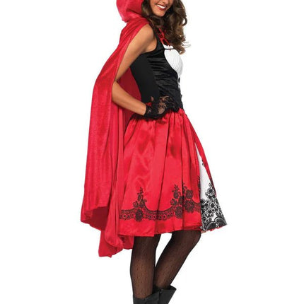 Roodkapje Jurk Rood Dames Leg Avenue van Leg Avenue koop je bij Partywinkel