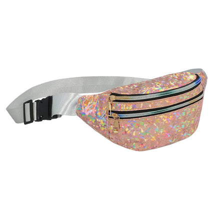 Rose Gouden Heuptasje Holografisch van Boland koop je bij Partywinkel