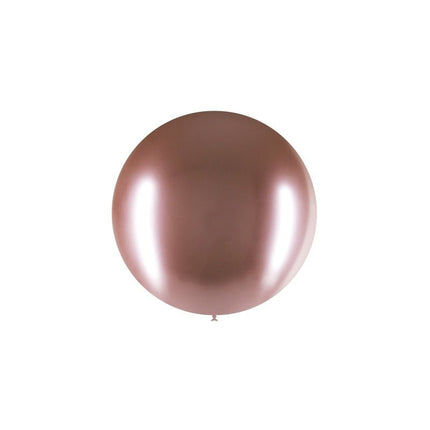 Rose Gouden Reuze Ballon XL 60cm van Balloonia koop je bij Partywinkel