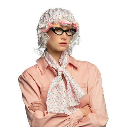 Roze Accessoireset Oma 4 delig van Boland koop je bij Partywinkel