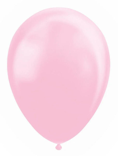 Roze Ballonnen Pastel Macaron 30cm 100st van WeFiesta koop je bij Partywinkel