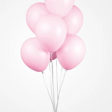 Roze Ballonnen Pastel Macaron 30cm 100st van WeFiesta koop je bij Partywinkel
