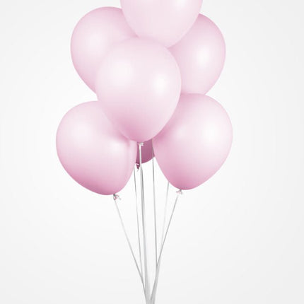 Roze Ballonnen Pastel Macaron 30cm 25st van WeFiesta koop je bij Partywinkel
