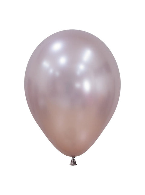 Roze Ballonnen Silk 23cm 100st van Sempertex koop je bij Partywinkel