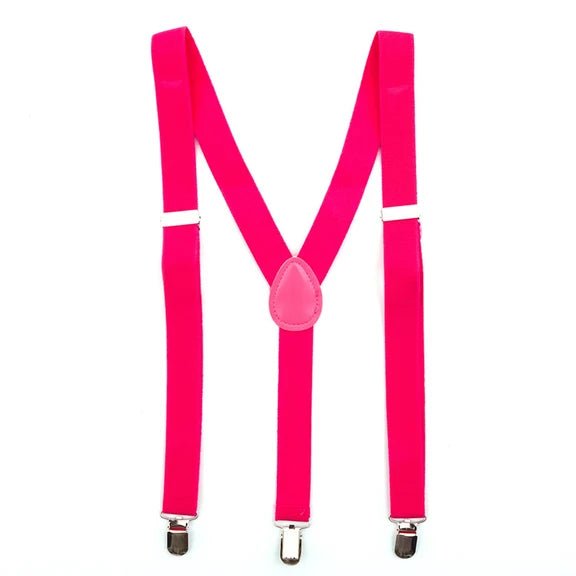 Roze Bretels Effen Neon van VDV Benefit koop je bij Partywinkel