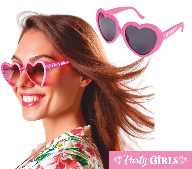 Roze Bril Party Girls van Fiestas Guirca koop je bij Partywinkel