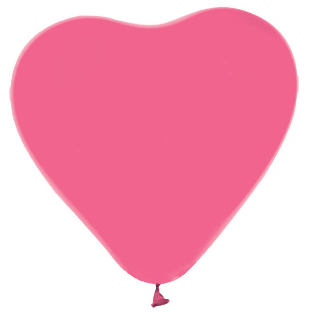 Roze Hartjes Ballonnen 30cm 6st van WeFiesta koop je bij Partywinkel