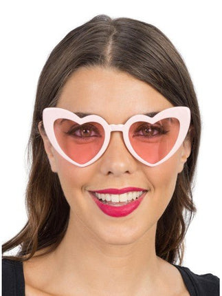 Roze Hartjesbril met Roze Glazen van CHAKS koop je bij Partywinkel