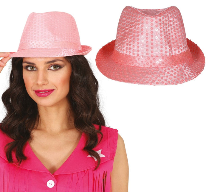 Roze Hoed 40cm van Fiestas Guirca koop je bij Partywinkel